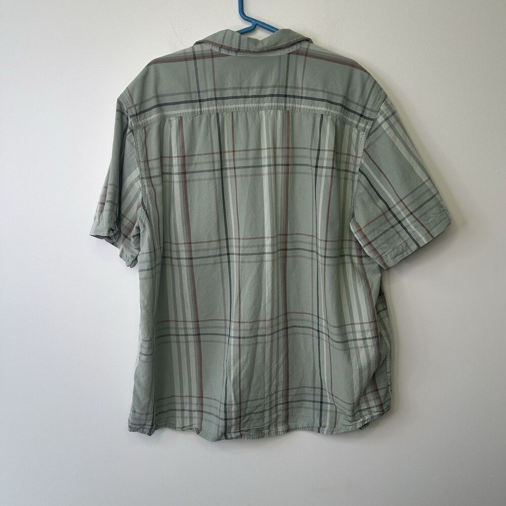 Carhartt Short Sleeve Button Down Shirt Men’s Size XL Green Workwear - Picture 5 of 8
